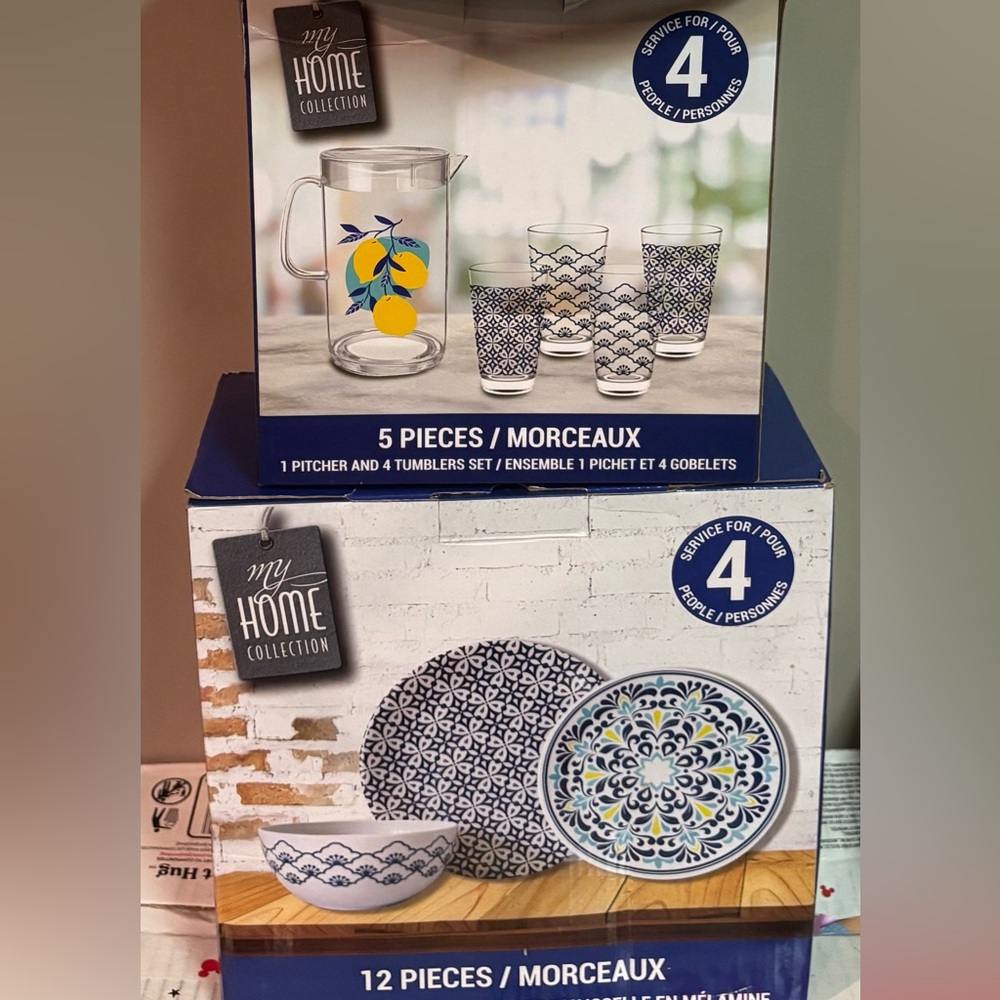My Home Collection Modern Mediterranean Style Set